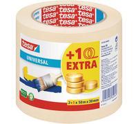 Tesa® 55338 Ruban Adhésif Universel Beige 30 Mm X 50 M Paquet De 3