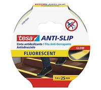 TESA 55580-00001-11 - Cinta antideslizante - 5m x 25mm Amarilla fluoresc.
