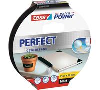 Tesa 56339-00002-01 extra Power Perfect Ruban adhésif Noir 25 m x 19 mm