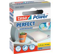 Tesa 56341 Extra Puissance Tissu Bande - Gris - 19mm X 2.75m