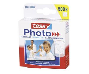 Tesa - 56611-00000-00 - Pastilles Double-face - Lot de 12 - Transparent
