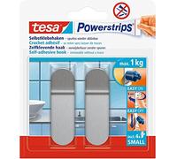 Tesa Mini crochets 570450000000 Métal Set de 2 Pièces Small