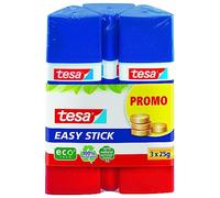 tesa Bâton de colle Easy Stick 57047-00000-00 ecoLogo – Pack promo 3 x 25 g