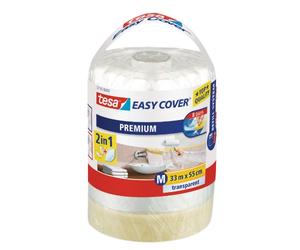 Tesa 57115-00000-03 Easy Cover Rouleau de ruban de masquage de recharge