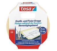 Tesa 57416-00000-02 Ruban adhérent de fixation 10 m:19 mm, 25m x 19mm
