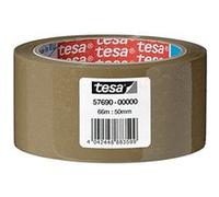 Tesa 57529-0000-01 Lot de 3 rouleaux Adhésifs Polypropylènes 66 m x 50 mm Marron