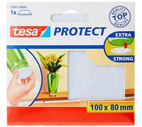tesa Patin en feutre blanc (L x l) 100 mm x 80 mm