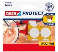 Tesa 578930000001 Rondelle Feutre Anti rayure rond Diamètre 22 mm Blanc