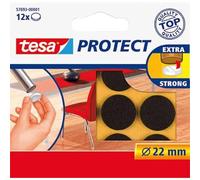 Tesa Rondelle en feutre anti-rayure 578930000101 Ø 22 mm Brun
