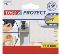 tesa 57898-00000-00 autocollant, rond transparent (Ø) 8 mm 28 pc(s)