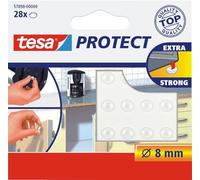 Tesa Pastilles Protect 57898-00000-00 antibruit et antidérapantes Ø 8 mm Lot de 28