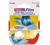 Tesa 57912 Film Double Côté Ruban Adhésif Transparent Distributeur 12mm X 7.5m