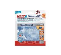 Tesa Crochets adhésifs Powerstrips Deco 58900-00014-02 – transparents – Petit