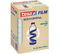 tesa 59047-00000-00 Ruban adhésif tesafilm® Eco & Crystal (L x l) 66 m x 19 mm 1 pc(s)