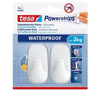 Tesa 597810000000 Crochet, Blanc, Set de 3 Pièces , large