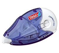 TESA 59840 Flacon correcteur | Ruban correcteur précis et net - Inscriptible immédiatement - Rechargeable et sans solvant - Au bureau et à la maison