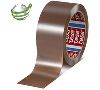 tesa 60416 50mmx100m marron, est un ruban d'emballage universel avec un support en PET, composé à 90% de déchets post-consommation. x36 morceau