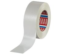Tesa 60462 Duct Tape - Ruban adhésif toilé extra fort pour réparations, fixation, emballage, scellement, urgences, tous usages - Pour intérieur et extérieur - 50 mm x 50 m (Blanc)