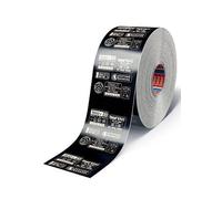 tesa 6940 Film laser rapide 120mmx200m, 0,140mm, noir/blanc (brillant) PV06 x1 morceau