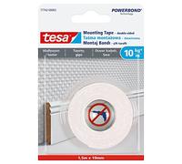TESA 77742-00002-00 ruban adhésif double face Permanent pour des surfaces texturées SMS, Blanc