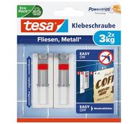 Clou adhésif ajustable tesa® tesa 77765-00000-00 blanc 2 pc(s)