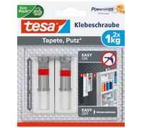 Clou adhésif ajustable tesa® tesa 77775-00000-00 blanc 2 pc(s)