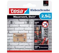 tesa Vis adhésives 77902 rectangulaires pour brique 2,5 kg - Lot de 2