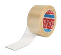 TESA Adhésif d'emballage en PVC colle caoutchouc 52 microns - H50 mm x L66 mètres Transparent