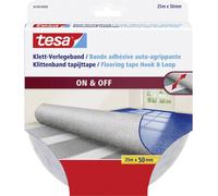 tesa Adhésif double face auto-agrippant à coller (L x l) 25 m x 50 mm blanc 1 pc(s)
