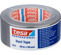 Tesa adhésif tissé. 50m x 50mm argent 04610