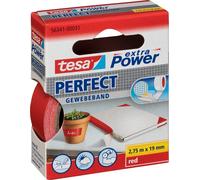 Tesa adhésif tissulaire. 2,75m x 19mm extra Power rouge Parfait 56341