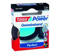 tesa Adhésif toilé extra Power® 56343 noir L. 2,75 m l. 38 mm Rouleau TESA Quantité:6
