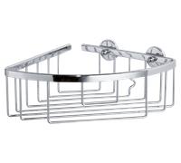 tesa 40200-00000-00 ALUXX Panier de douche d'angle colle chrome (brillant)