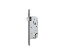 Tesa Assa Abloy 13558CAI Serrure de porte en bois avec cylindre inoxydable entrée 50 mm/Front carré 135