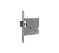 Tesa Assa Abloy, 201540HN Serrure à encastrer pour portes en bois, acier nickelé, 40 mm