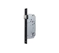 Tesa Assa Abloy 2035F50NE Serrure à encastrer pour portes en bois Pare-feu Noir Entrée 50 mm/Avant carré 2035F