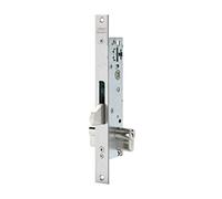 Tesa Assa Abloy 2210253 Serrure monopoint pour profilé métallique, argent, 2211BE253AI