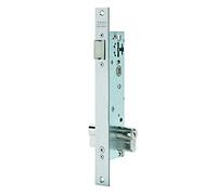 Tesa Assa Abloy 2210253 Serrure monopoint pour profilé métallique, argent, 2219BE303AI