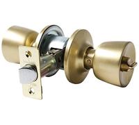 Tesa Assa Abloy 3503U0LM Jeu de poignées TULIPA pour portes Laiton mat Fonction 03 TULIPA