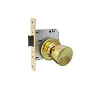 Tesa Assa Abloy 352050LP Jeu de boutons de porte en laiton poli Fonction 20 TULIPA