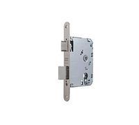Tesa Assa Abloy 40106PRHN Serrures à encastrer pour portes en bois nickelé Entrée 60 mm/Avant rond 4010-P
