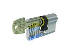 Tesa Assa Abloy 50303010L: Cylindre européen TE5, 30 x 10 mm, finition laiton, compatible serrures à profil européen, usage résidentiel et commercial, montage facile