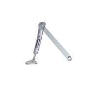 tesa DCL141-EV1 Bras articulé pour serrures de porte DC140 Argent, avec rétention