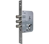 Tesa Assa Abloy R201B6SCAI Serrure de sécurité monobloc à encastrer pour portes Inox Entrée 60 / Sans cylindre R201B