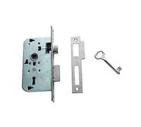 Tesa Assa Abloy Serrure à butée pour portes en bois, argent, 200230HN