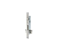 Tesa Assa Abloy Serrure à larder 2210E pour profilés métalliques, inox, sans cylindre, entrée 35 mm, fouillot réversible