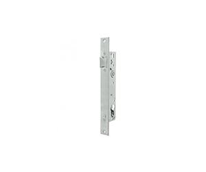 TESA ASSA ABLOY Serrure monopoint 2219 pour profils métalliques, entraxe 35 mm, acier inoxydable, pêne demi-tour réversible, pour portes d'entrée d'immeuble