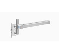Tesa Assa Abloy, TOP1E808GG, Barre anti-panique à mortaise TOP1E, Gris-Gris