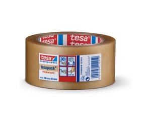 tesa Bande adhésive d'emballage tesapack 4124 rouleau de film PVC transparent 66mx50mm Quantité:6