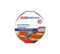 tesa Ruban adhésif antidérapant 15 m x 25 mm déchirure manuelle noir